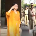 Nara Lokesh's wife Brahmani, who received a salute from the police and was criticized