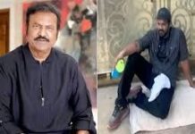 మోహన్ బాబు ఇంటిముందు మనోజ్ ధర్నా