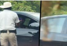 కారుతో టాలీవుడ్ హీరో హల్చల్