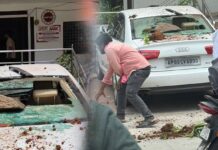 బీఆర్ఎస్ దాడి.. మహా వంశీ బరెస్ట్