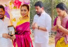 పబ్లిక్ గా దువ్వాడ-దివ్వెల రోమాన్స్.. మీ సరసం సల్లగుండ!